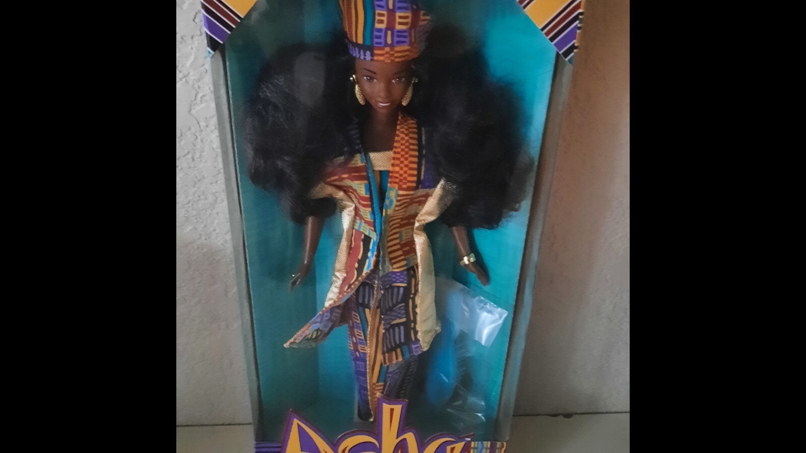 BARBIE ASHA- AFRICAN AMERICAN COLLECTION, SPECIAL EDITION (UNOPENED) MATTEL 1994