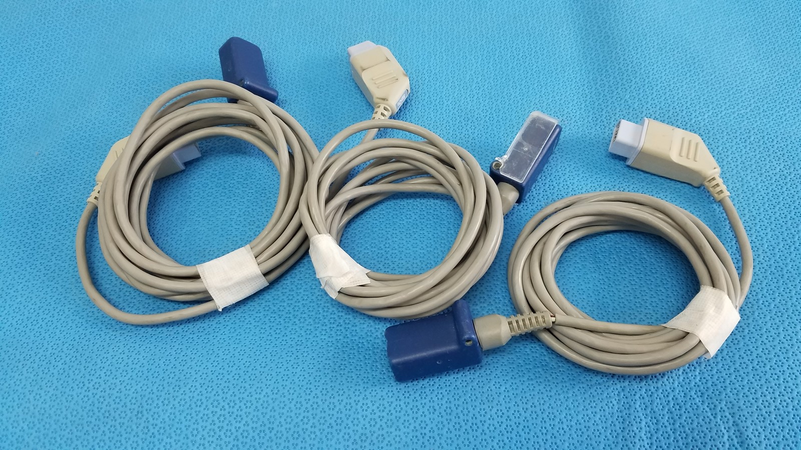 Lot of 3 - SpO2 Extension Cables for Patient Monitor