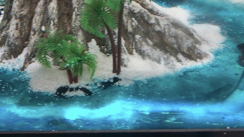 Aquarium Safe Fish Tank Glowing Floor & Light Kit