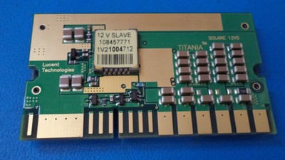 LUCENT 108457771, SOLARE SLAVE - 12VDC -1.3/3.5V, SLAVE VOLTAGE REGULATOR MODULE