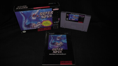 Authentic Super Nova CIB Complete Super Nintendo SNES NES Supernova
