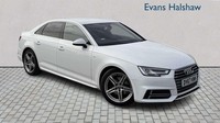 2017 Audi A4 1.4T FSI S Line 4dr [Leather/Alc] Saloon Petrol Manual