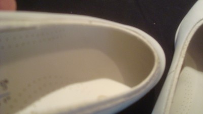 SHOES All White Soft NURSEMATES Women Sz 6.5 M Nurse Temple Ballerina Style