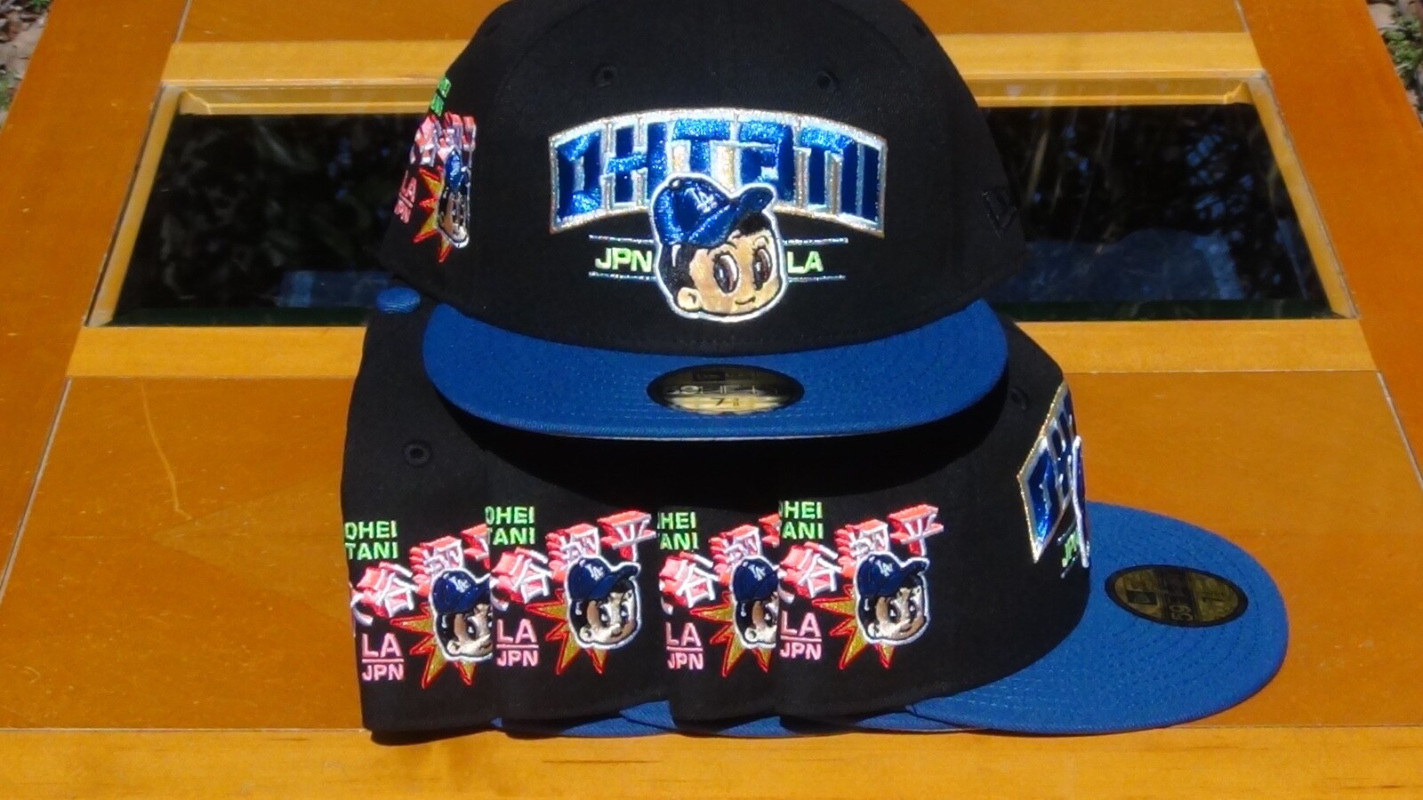 【OHTANI CAP】とミニバット&ヘルメットセット OHTANI CAP】とミニバット&ヘルメットセット
