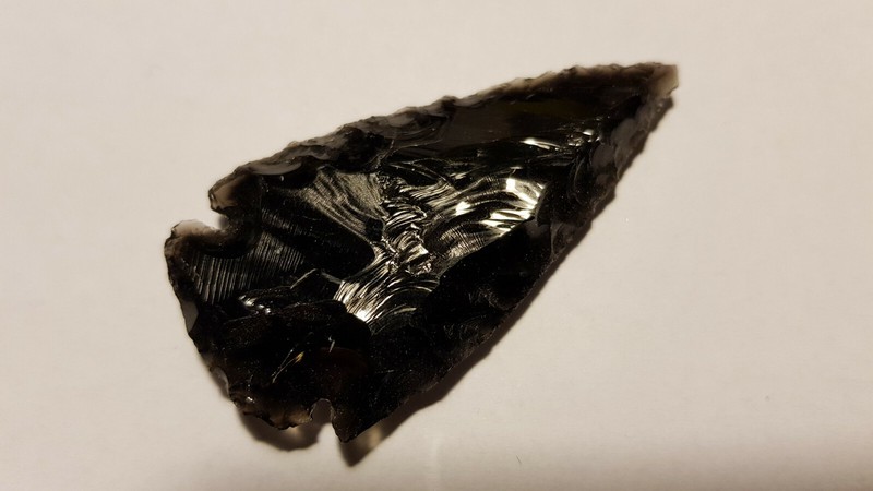 Obsidian Pfeilspitze 5-6cm Arrowhead Mengenauswahl 1-50 StÃ¼Ck Ossidiana Freccia