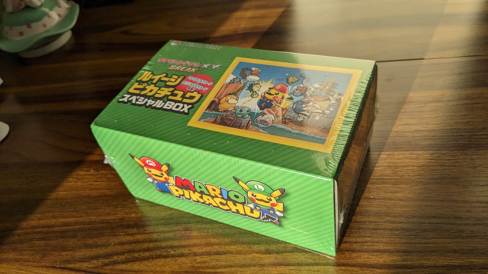 Luigi Pikachu Kyoto Memorial Box Japanese Pokemon Card Box