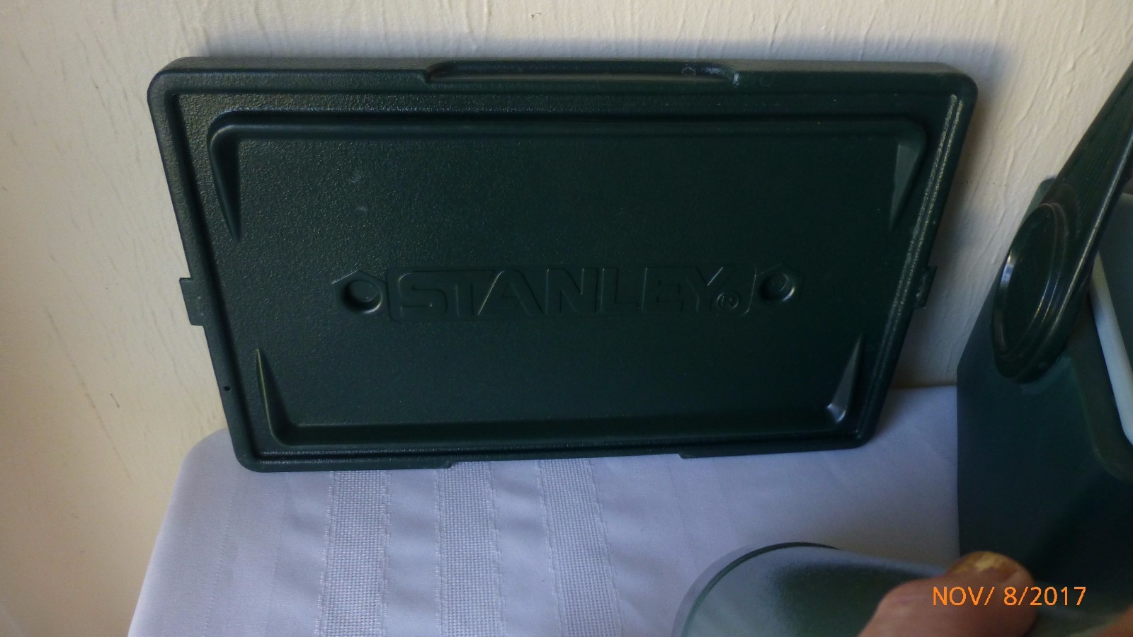 Vintage Aladdin Stanley Lunchbox Cooler & Thermos Combo Set Collectible