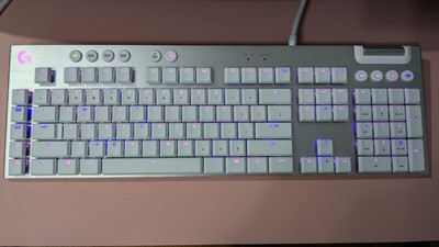 Logitech G815 Lightsync RGB Wired Mechanical Gaming Keyboard GL Tactile Switches