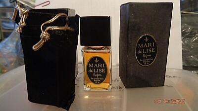 Vintage Mari De' Lise Parfum 1 Oz Splash Rare Perfume - Full Bottle