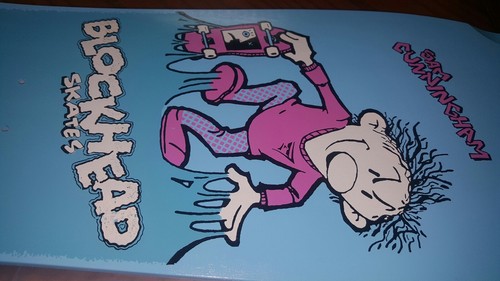 LTD. Blockhead Sam Cunningham Skateboard Gooey Guy  Signed and Numbered. 85/120