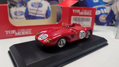 TOP MODELS - 1956 LE MANS - FERRARI 625 #10 - 1/43 SCALE RESIN MODEL - TMC150