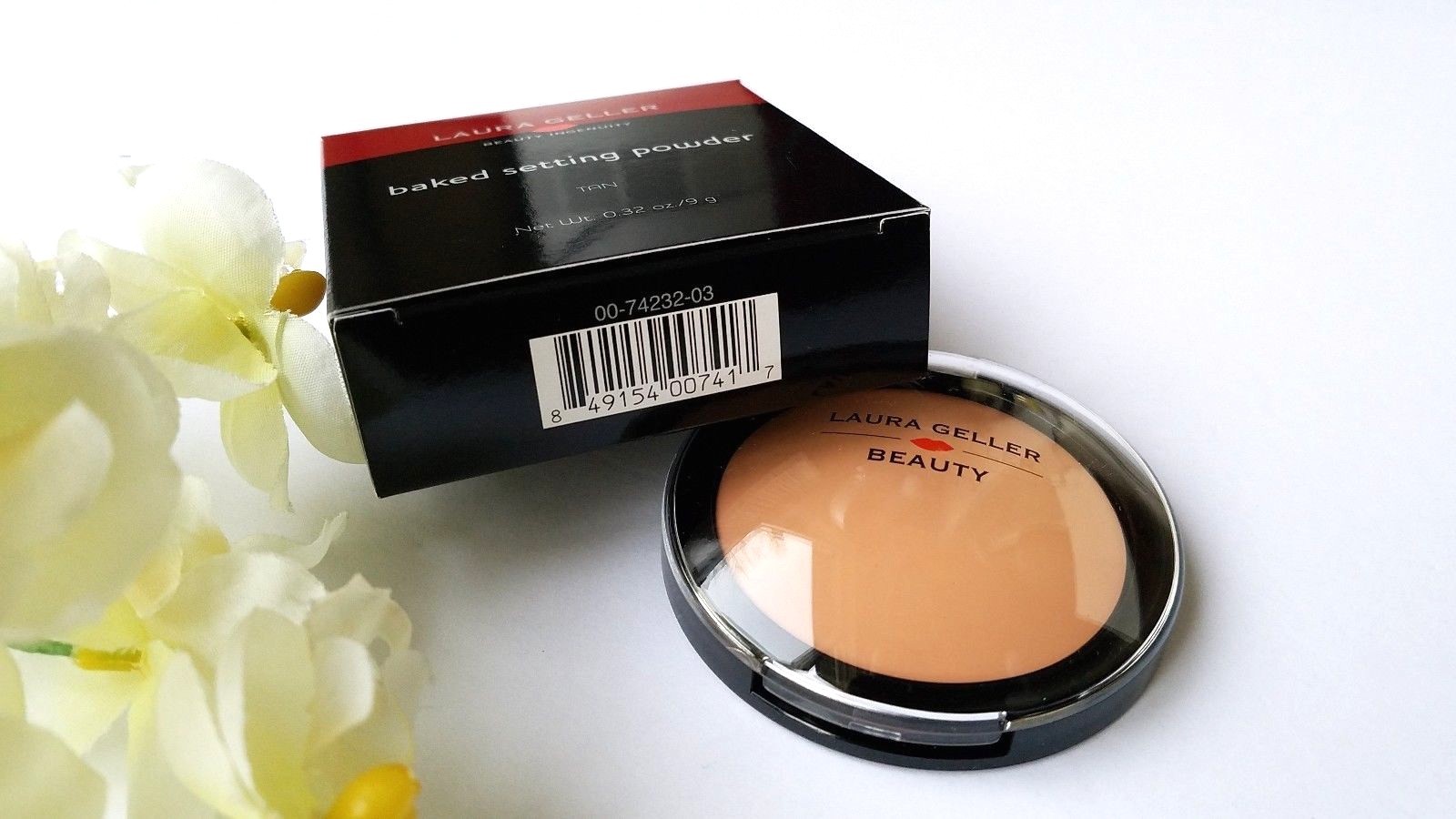 New in Box! Laura Geller Baked Setting Powder TAN Full Size