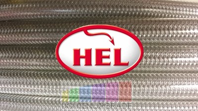 CLEAR CBR929 RRY-RR1 Fireblade 00-01 REAR HEL BRAIDED BRAKE HOSE BRAKE LINE