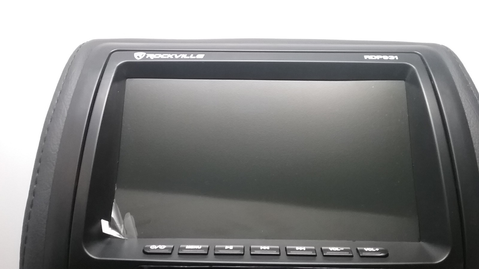 Rockville RDP931-BK 9” Black Car DVD/USB/HDMI Headrest Monitors+Video Games