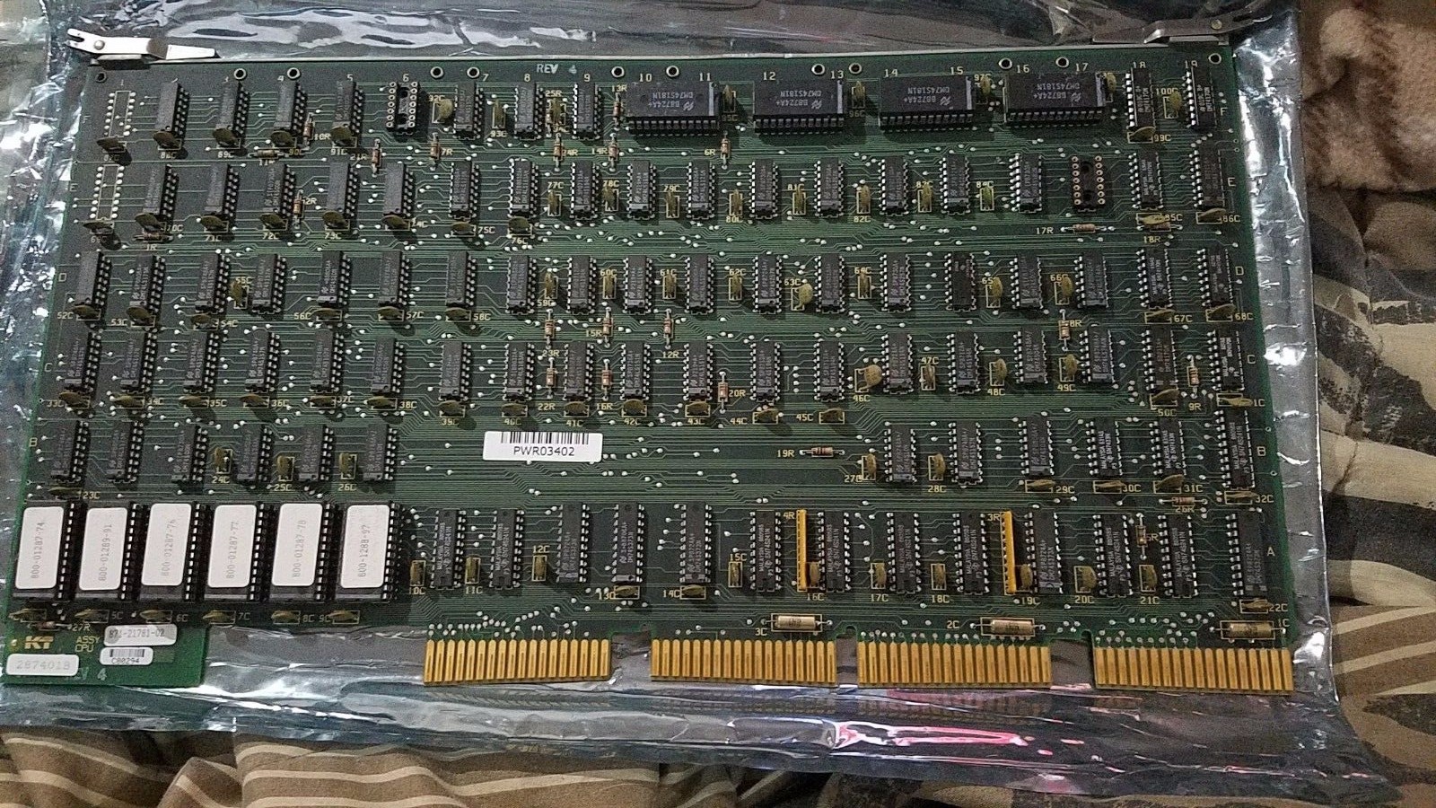 Kearney and Trecker 871-21781-02 CPU Board. 287401B
