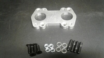 Weber DCOE reverse mounting flange - 1/2'' thick aluminum