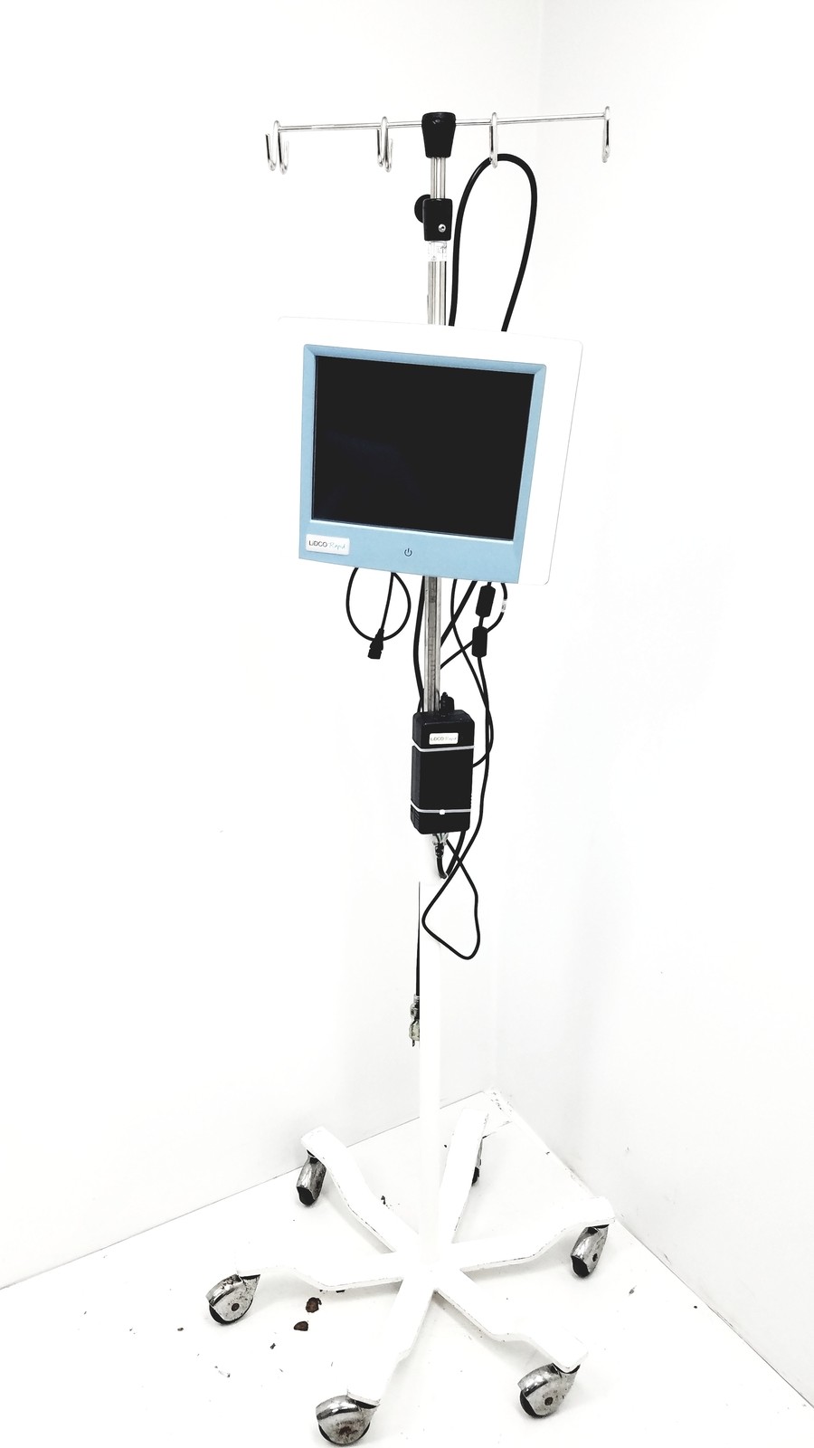 Lidco HM-81-01 Rapid Hemodynamic Monitor with Power Supply & Rolling Stand