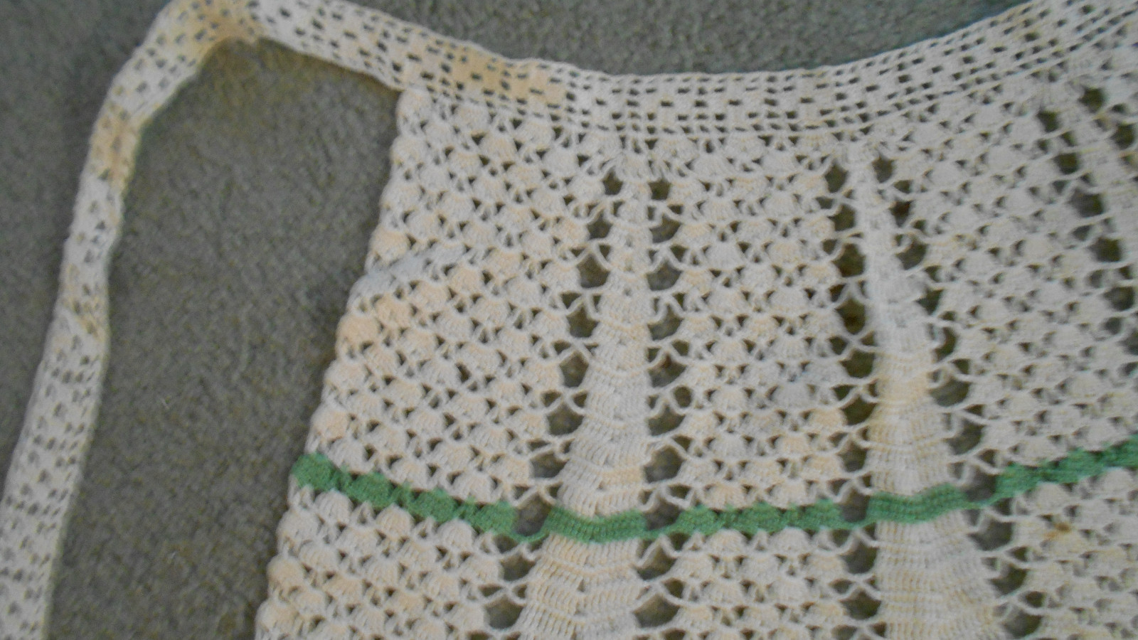Antique Crochet Apron