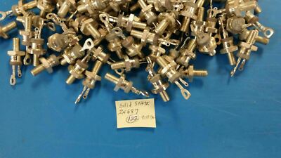 (1 PC) 2N687 SOLID STATE Thyristor SCR 300V 180A 3-Pin TO-48