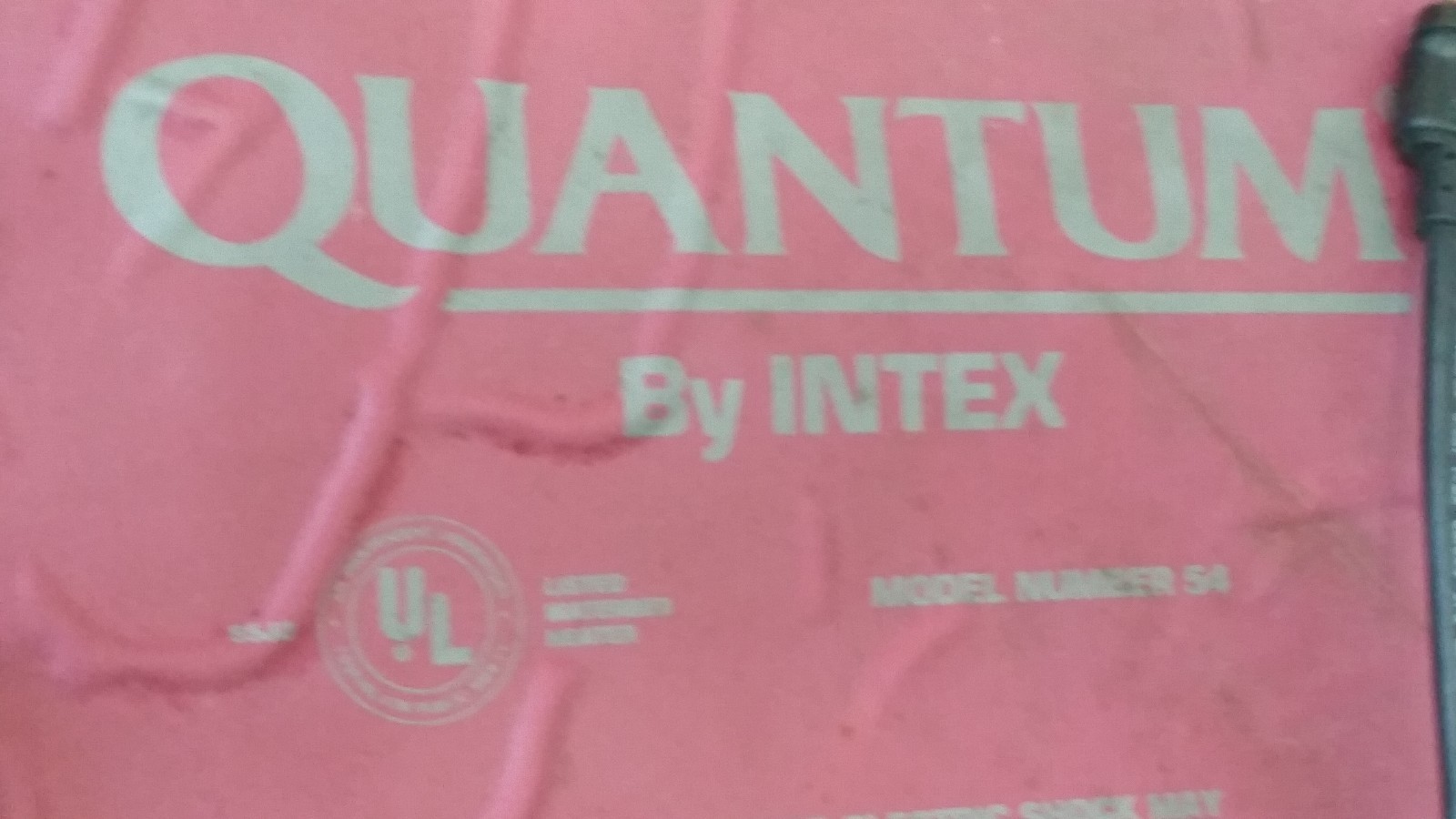 Quantum Water Bed Heating Pad by Intex - Model 54 - 36 Inches Long - 3.3 Amp   K