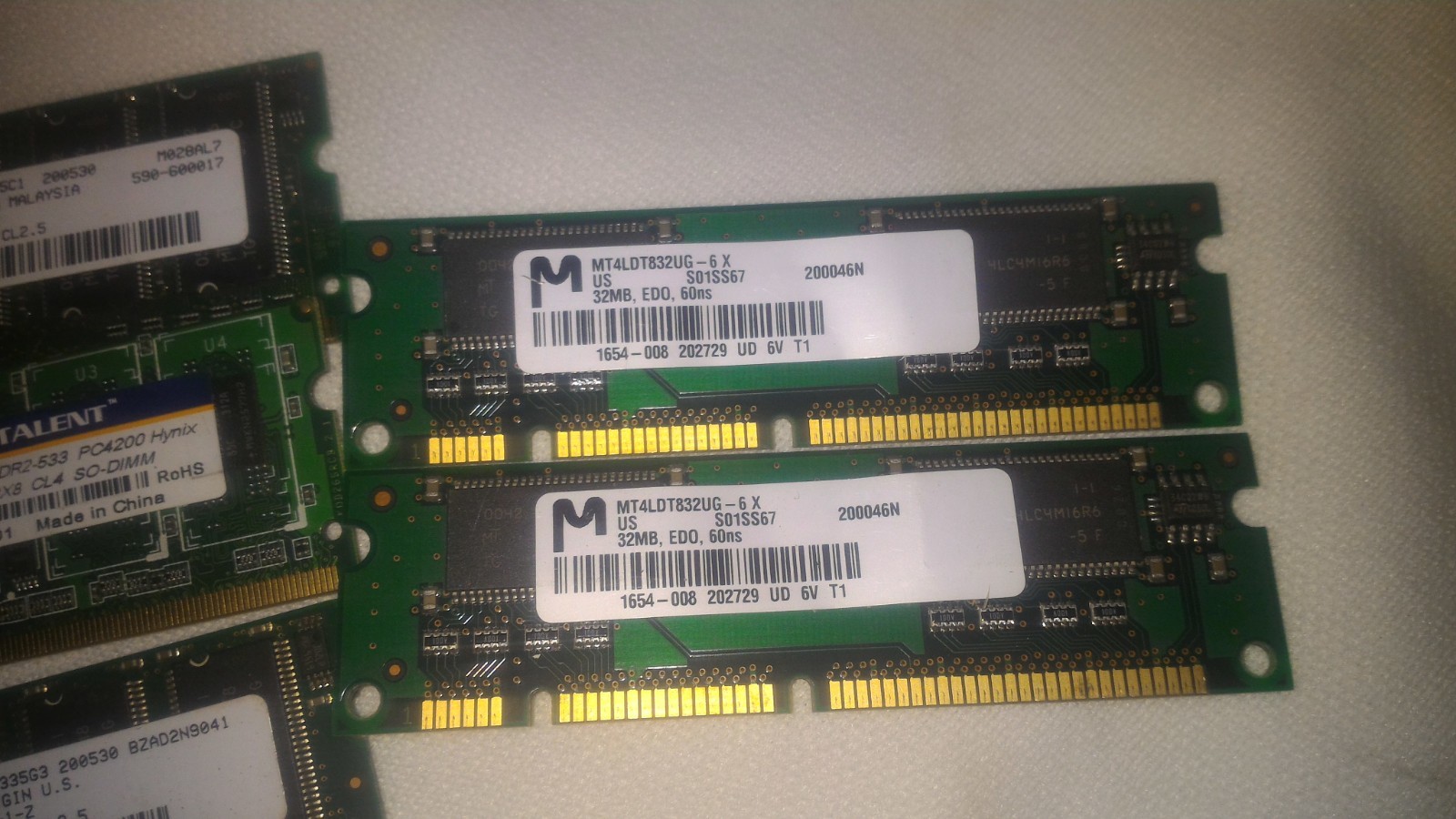 3+ pounds RAM / Memory Scrap Gold Recovery - Repair - RAMBUS 1GB - 2GB - 4Gb