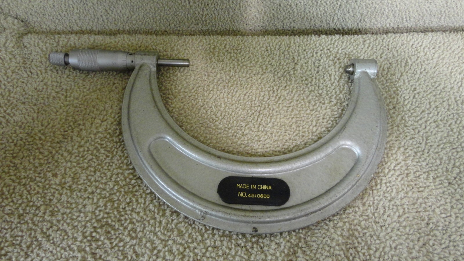 CHAUN BRAND MACHINEST MICROMETER SET OF 5  Item# 6009-1000