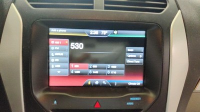 2015-2016 Ford Explorer   8' Radio Display Touchscreen Tested #DB5T-18B955-FC