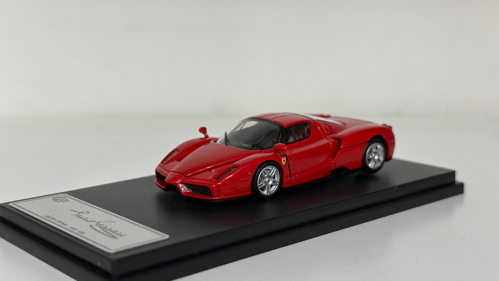 King Model 1:64 Ferrari Enzo Red open hood Diecast Model | eBay
