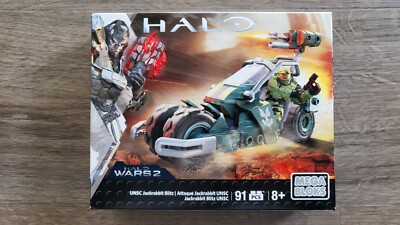 Mega Bloks Halo Wars 2 UNSC Jackrabbit Blitz 91 Pcs Set DPJ90 New & Sealed
