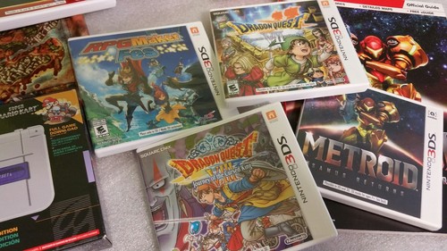 Nintendo 3DS XL Super NES Edition & Games Brand New + RPG LOT