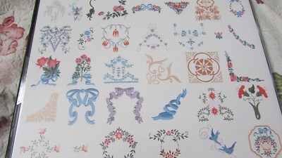 Bernina Artista Deco 300 CLASSIC FASHIION MARTHA PULLEN #542 Emb Card UNUSED