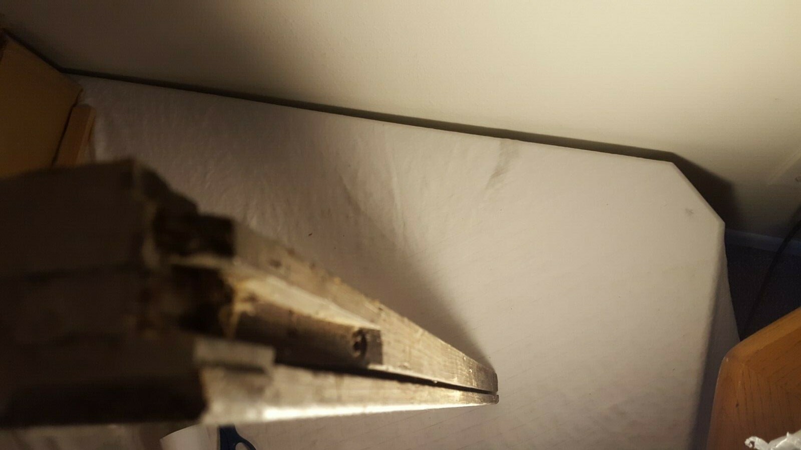 28x40 Antique Large Panelled Window Frame Decor Wallhanger Postcard Stenciled