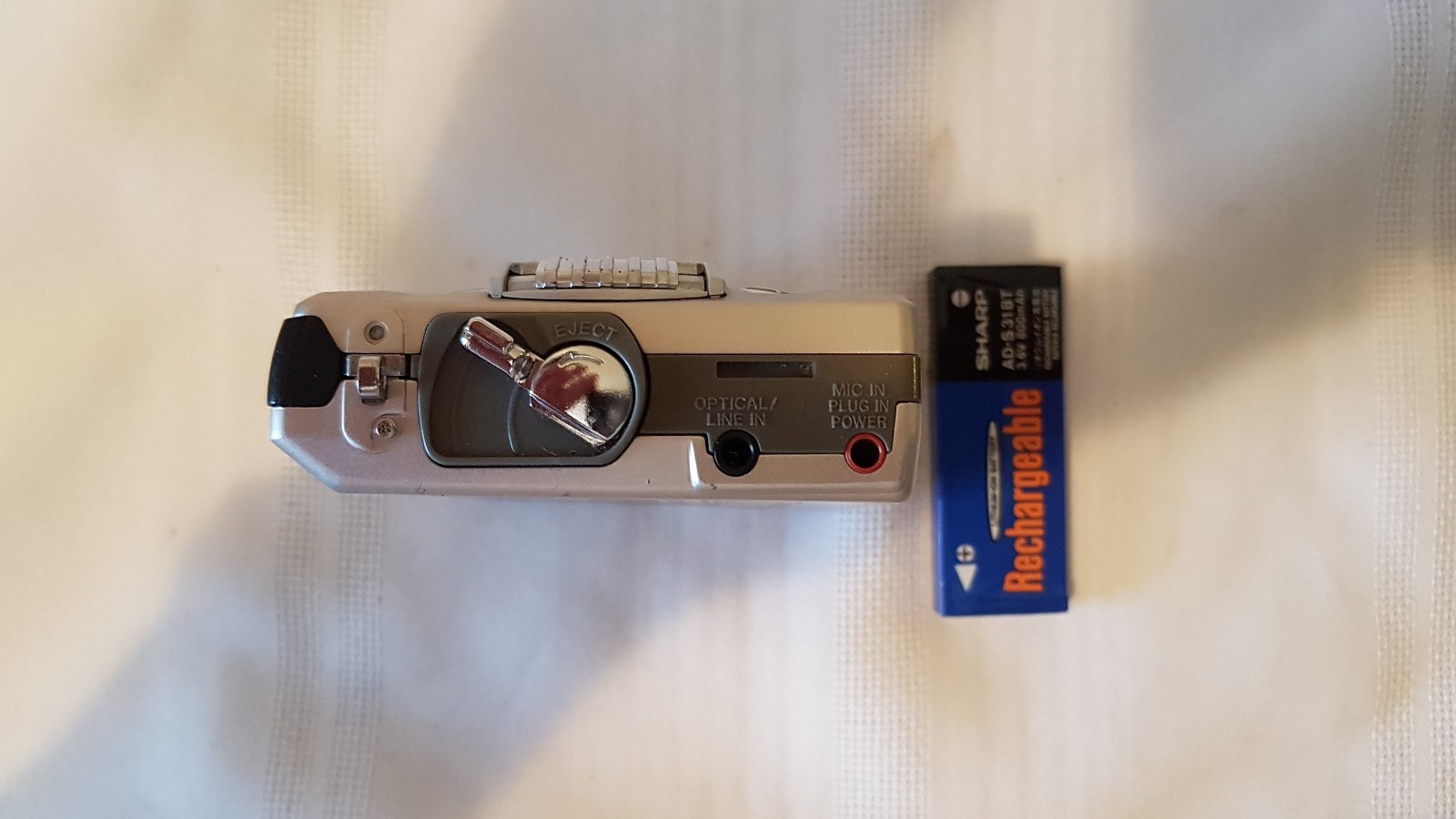 Sharp MD-MS722 Portable MiniDisc Recorder (Untested)