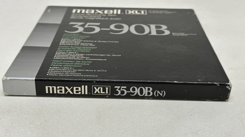 Maxell XLI 35-90B 7" Reel to Reel Tape Hi Output Extended Range Japan