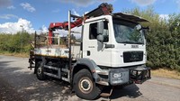 2011 (61) MAN TG 290 4X4 DROPSIDE HIAB LORRY (DG61 ZPC)