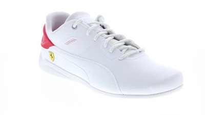 Puma Scuderia Ferrari Drift Cat Delta Mens White Motorsport Sneakers Shoes