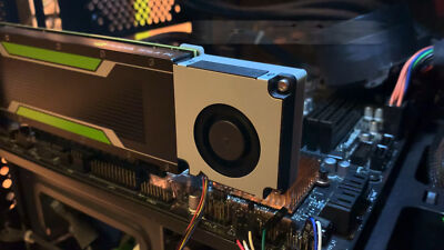 silent fan kit for Nvidia Tesla P4 8GB M4 4GB T4 16GB GPU Card graphics