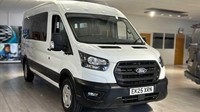2025 Ford Transit 410 L3 Minibus Diesel Rwd 2.0 EcoBlue 165ps H2 14 Seater Trend