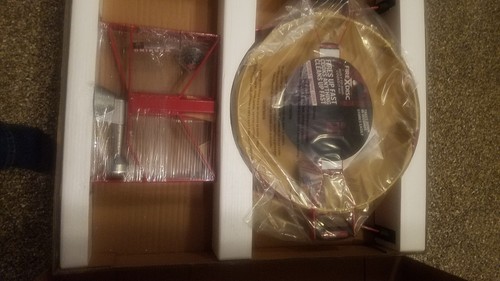 FireDisc Grill 36in Propane Grill Red 40000 BTU