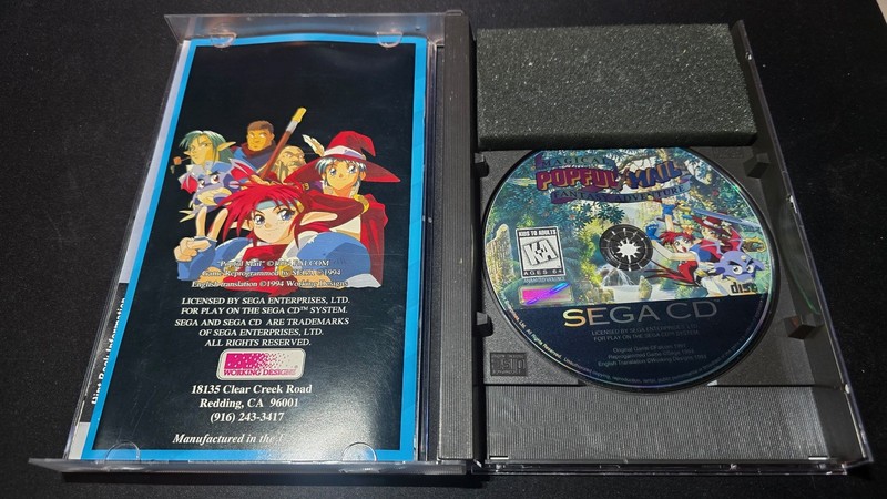 Magical Popful Mail – Sega Mega-CD NTSC-USA (Complet, Bon État) Action-RPG