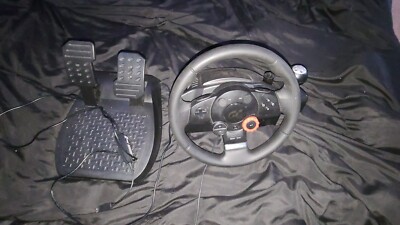Logitech Driving Force GT E-X5C19 Steering Wheel with Pedals