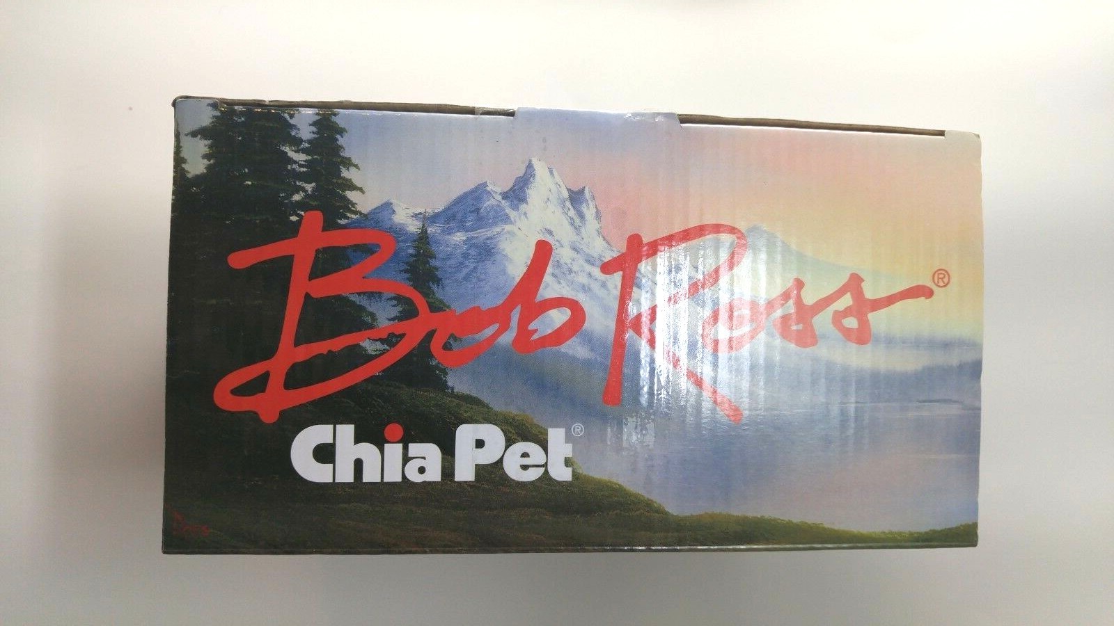 NEW Bob Ross Chia Pet The Joy of Painting, Handmade Planter