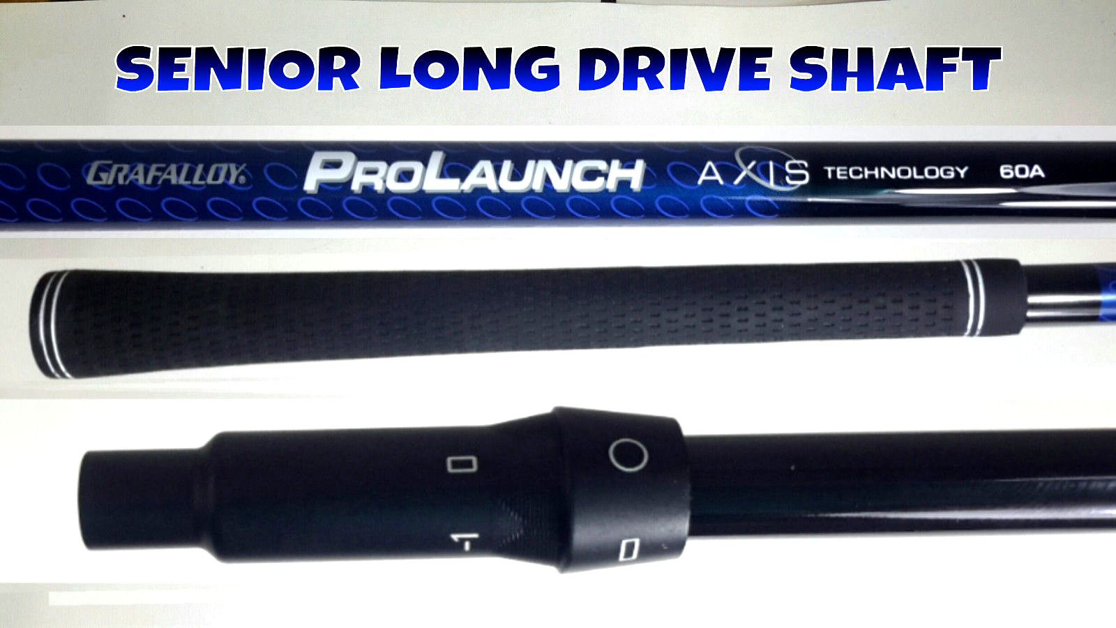 Ping G30 G35 G G400 SENIOR Long Drive Driver SHAFT Grafalloy Axis Blue