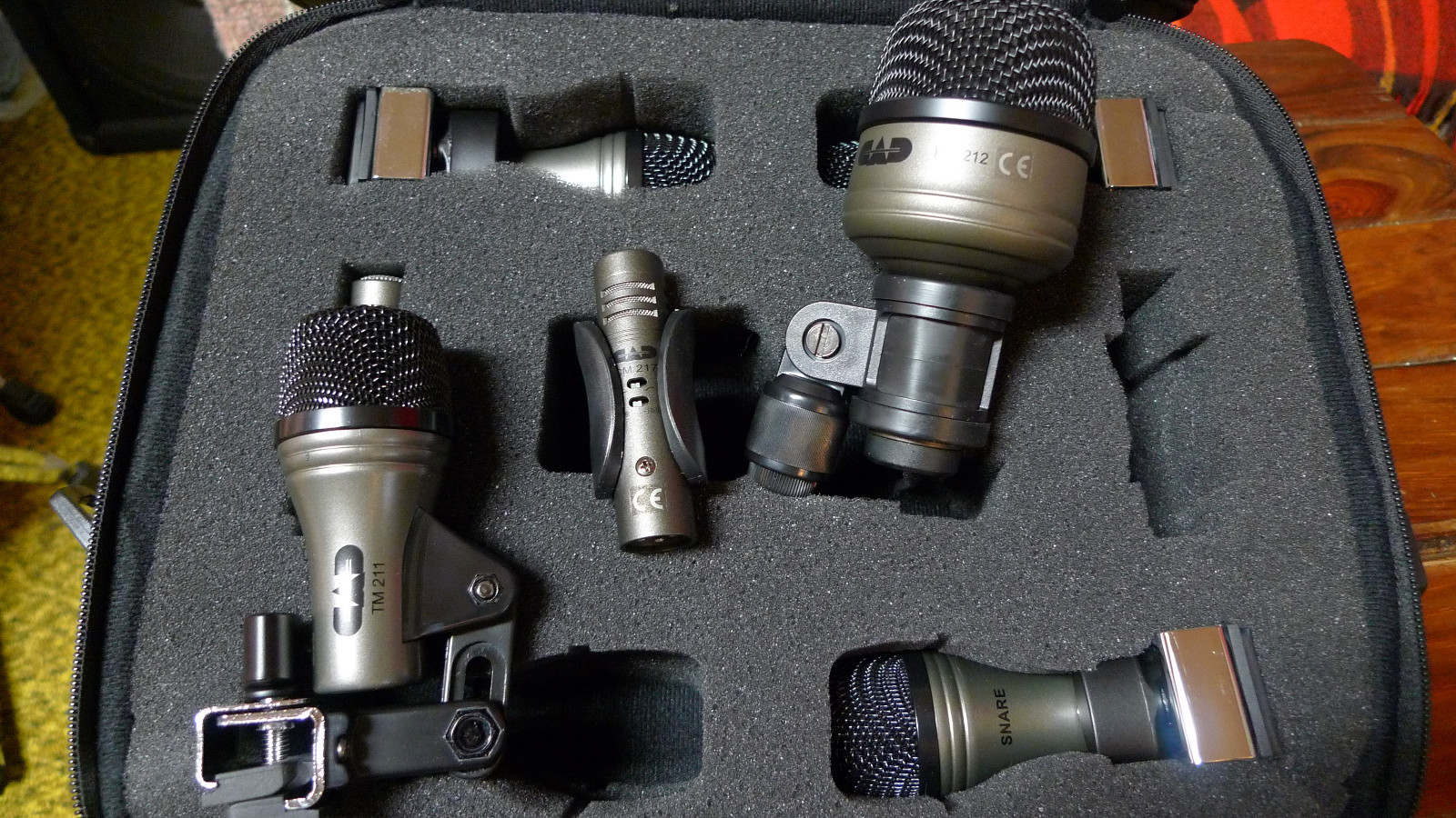 CAD Stage 7-7pc Drum Mic Pack