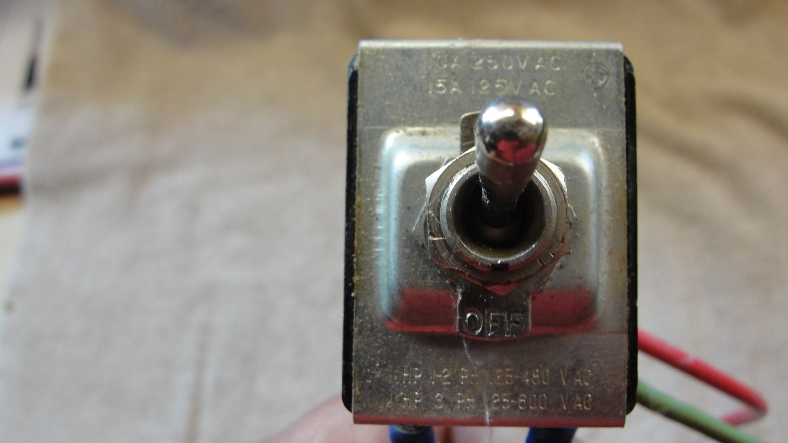 Vintage ShopSmith 10ER On/Off Switch.   Works