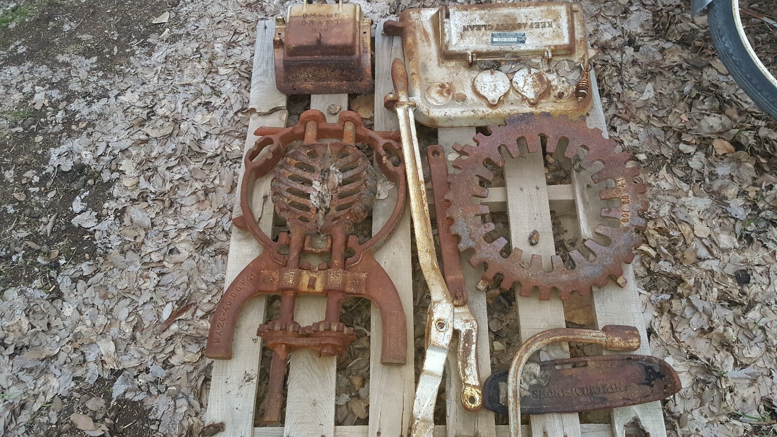 Sears Roebuck and Co. Coal  furnace parts Model No. 223.320