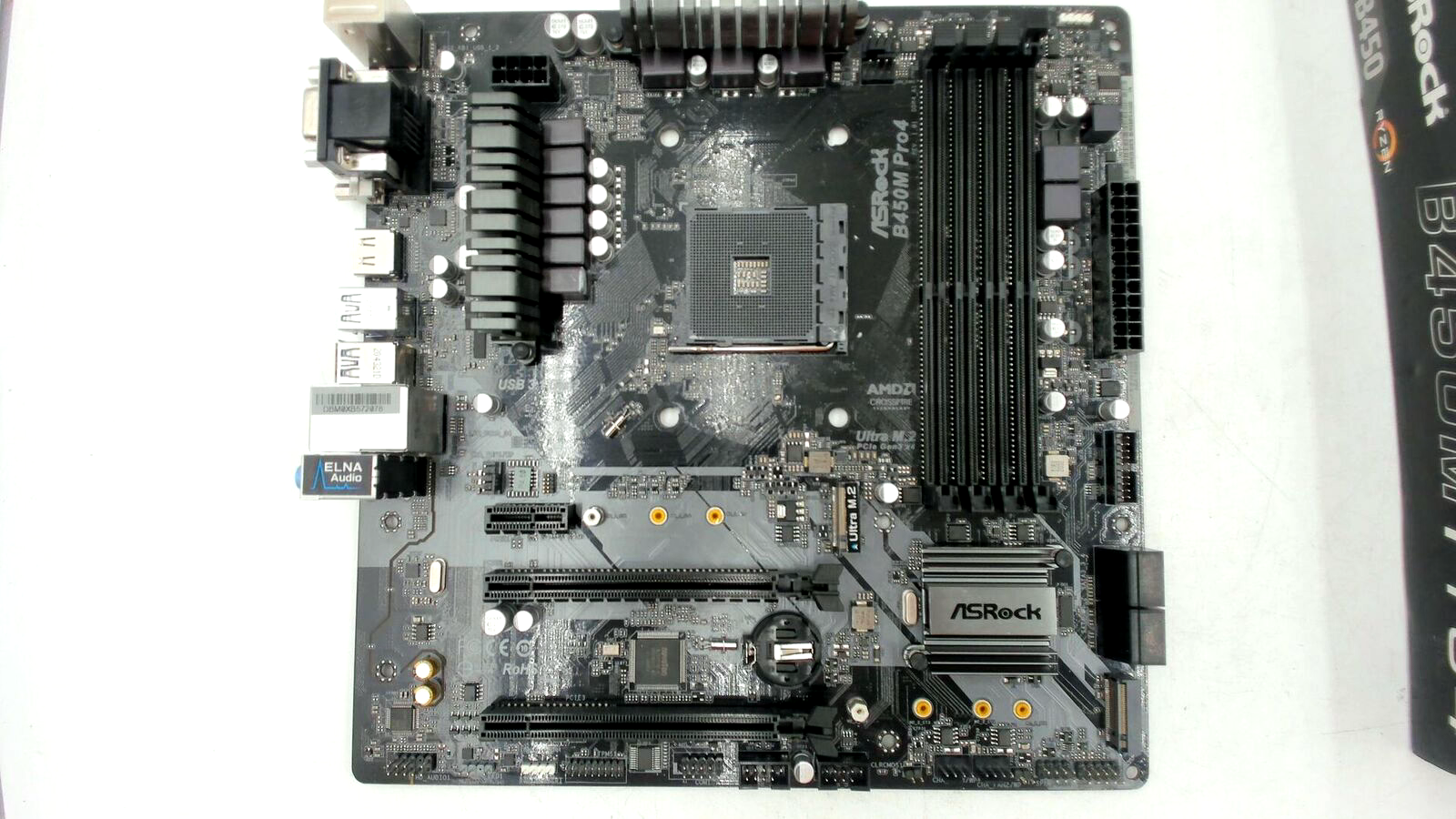 ASRock B450M PRO4 AM4 AMD Promontory B450 SATA 6Gb/s USB 3.1 ASRock B450M PRO4 AM4 AMD Promontory B450 SATA 6Gb/s USB 3.1
