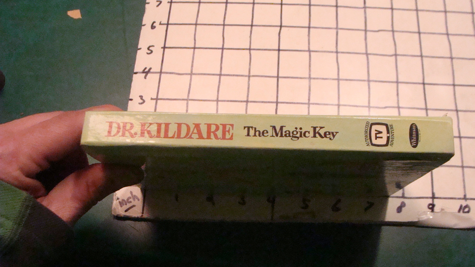 v clean 1964 DR. KILDARE the magic key HC Book by william johnson - Whitman