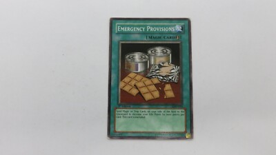 EMERGENCY PROVISIONS SPELL CARD  LOD-033  1ST EDITION COMMON YUGIOH   MP / HP