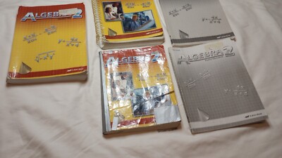 Lot Of A Beka 10th Grade 2nd Edition Algebra 2